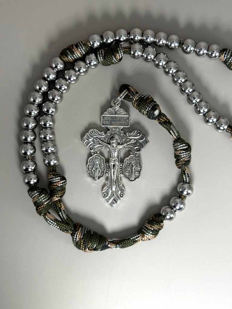 Pilgrim Woodland- Green, White, Black, and Tan