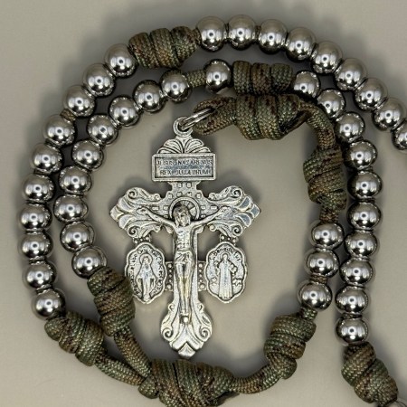 Evergreen Vigil- Green and Dark Green