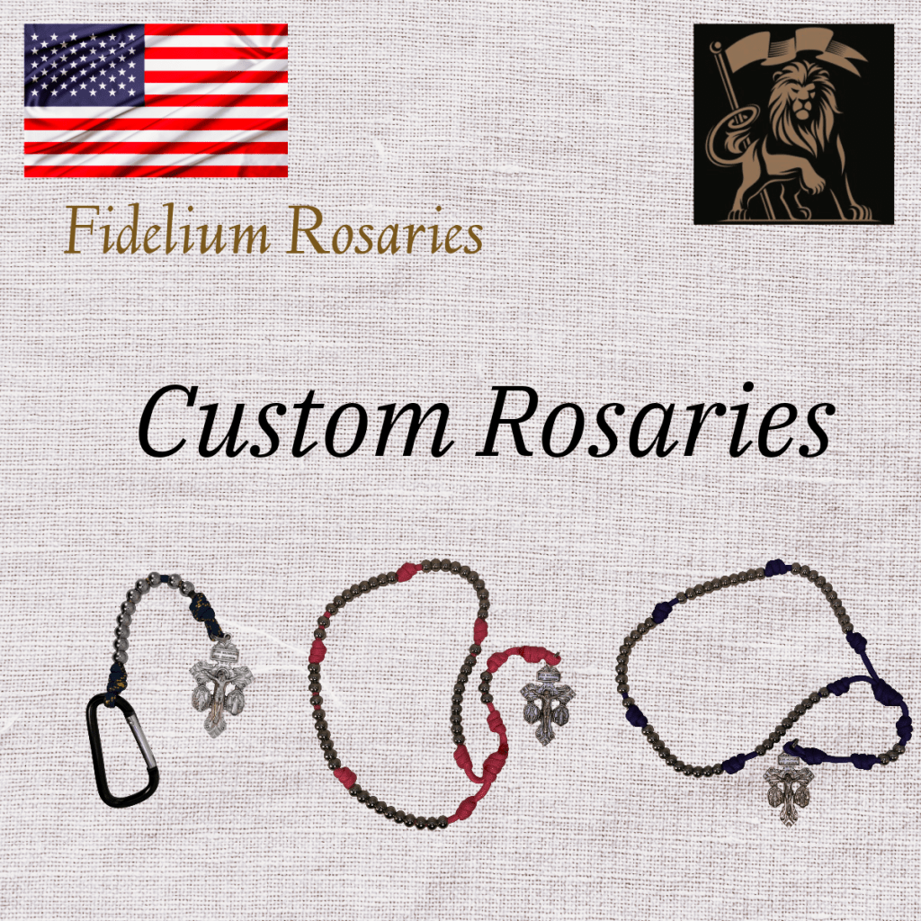 1 Custom Rosary (Full and Single Decade)